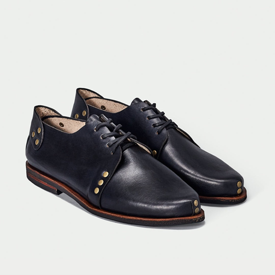 Handmade Unisex Leather Derby Style Shoe - by Caboclo